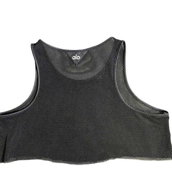 ALO Yoga Tops - Alo yoga workout fishnet crop top